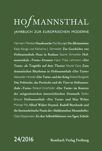 Produktbild: Hofmannsthal Jahrbuch zur Europ&auml;ischen Moderne