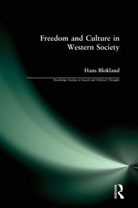 Produktbild: Freedom and Culture in Western Society