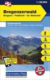 Bild vom Artikel KuF Österreich Outdoorkarte 01 Bregenzerwald 1 : 35 000 vom Autor 