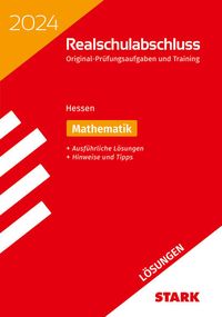 Bild vom Artikel STARK Lösungen zu Original-Prüfungen und Training Realschulabschluss 2024 - Mathematik - Hessen vom Autor 