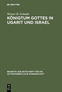 Produktbild: K&ouml;nigtum Gottes in Ugarit und Israel