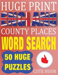 Produktbild: Huge Print England County Places Word Search