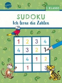 Produktbild: Sudoku. Ich lerne die Zahlen (1. Klasse)