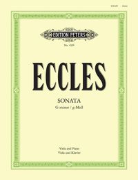 Produktbild: Eccles, H: Viola Sonata in G Minor