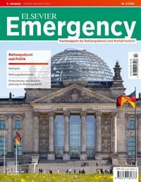Produktbild: ELSEVIER Emergency. Rettungsdienst und Politik. 4/2025
