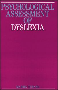 Produktbild: Psychological Assessment of Dyslexia