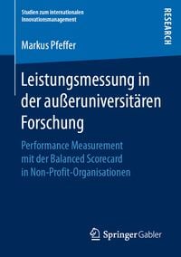Produktbild: Leistungsmessung in der au&szlig;eruniversit&auml;ren Forschung