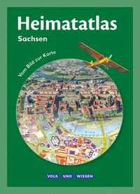 Produktbild: Heimatatlas f&uuml;r die Grundschule Atlas Sachsen