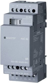 Produktbild: Siemens LOGO! AM2 AQ 0BA2 SPS-Erweiterungsmodul 24 V/DC