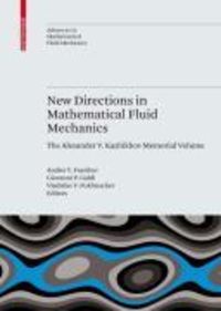 Produktbild: New Directions in Mathematical Fluid Mechanics
