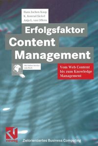 Produktbild: Erfolgsfaktor Content Management