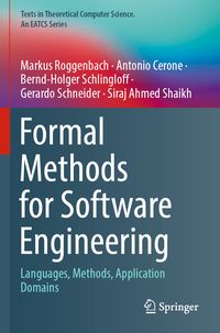 Produktbild: Formal Methods for Software Engineering