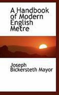 Produktbild: A Handbook of Modern English Metre