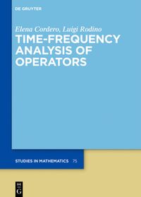 Produktbild: Time-Frequency Analysis of Operators