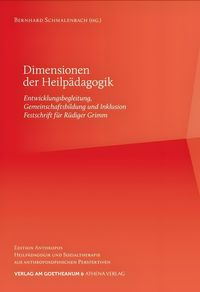 Produktbild: Dimensionen der Heilp&auml;dagogik