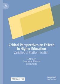 Produktbild: Critical Perspectives on EdTech in Higher Education