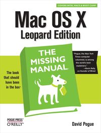 Bild vom Artikel Mac OS X Leopard: The Missing Manual vom Autor David Pogue