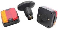 Produktbild: Berger & Schr&ouml;ter Anh&auml;nger-Beleuchtungsset 7-polig Bremslicht, R&uuml;ckleuchte, Blinker 12 V/DC Bluetooth&reg; Funk-Verbindung, inkl. Magnethalter