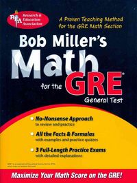 Produktbild: Bob Miller's Math for the GRE General Test