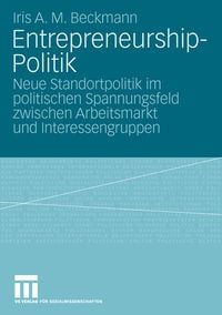 Produktbild: Entrepreneurship-Politik