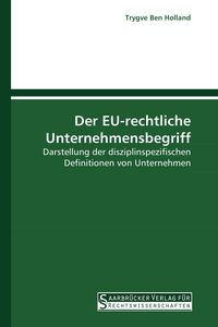 Produktbild: Der EU-rechtliche Unternehmensbegriff