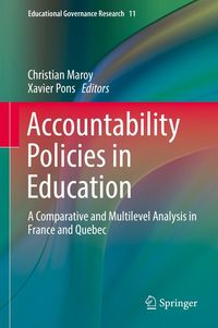 Produktbild: Accountability Policies in Education