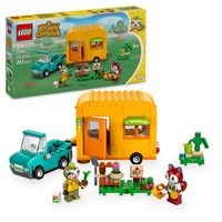 Produktbild: LEGO Animal Crossing Gerds Wohnwagen & G&auml;rtnerei, Bauset mit Auto 77054