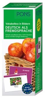 Produktbild: PONS Vokabelbox in Bildern Deutsch als Fremdsprache