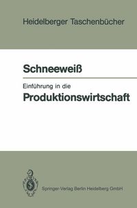 Produktbild: Einf&uuml;hrung in die Produktionswirtschaft