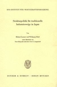 Produktbild: Strukturpolitik f&uuml;r traditionelle Industriezweige in Japan.