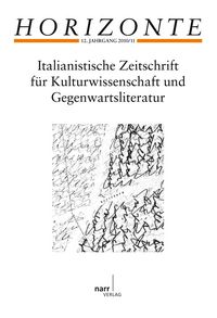 Produktbild: Horizonte. Italianistische Zeitschrift f&uuml;r Kulturwissenschaft und Gegenwartsliteratur