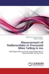 Produktbild: Mangset, W: Measurement of Radionuclides in Processed Mine T