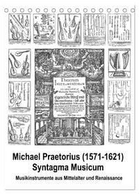Produktbild: Michael Praetorius Syntagma Musicum (Tischkalender 2026 DIN A5 hoch), CALVENDO Monatskalender