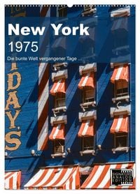 Produktbild: New York 1975 (Wandkalender 2027 DIN A2 hoch), CALVENDO Monatskalender