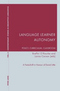 Produktbild: Language Learner Autonomy: Policy, Curriculum, Classroom