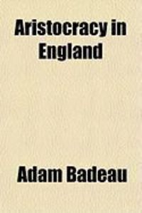Produktbild: Aristocracy in England