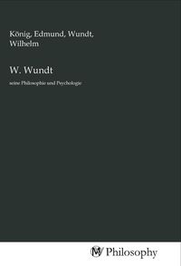 Produktbild: W. Wundt