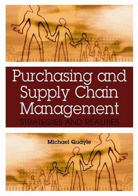 Produktbild: Purchasing and Supply Chain Management: Strategies and Realities