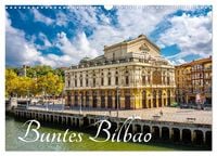 Produktbild: Buntes Bilbao (Wandkalender 2027 DIN A3 quer), CALVENDO Monatskalender