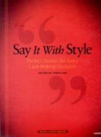 Produktbild: Say it with Style