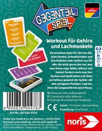 Noris Spiele - Gegenteil-Spiel