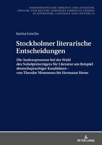 Produktbild: Stockholmer literarische Entscheidungen