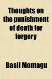 Produktbild: Thoughts on the Punishment of Death for Forgery