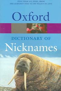 Produktbild: Oxford Dictionary of Nicknames