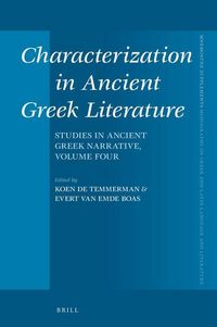 Produktbild: Characterization in Ancient Greek Literature