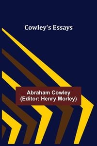 Produktbild: Cowley's Essays