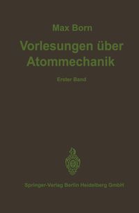 Produktbild: Vorlesungen &uuml;ber Atommechanik