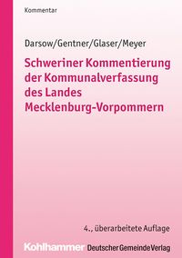 Produktbild: Schweriner Kommentierung der Kommunalverfassung des Landes Mecklenburg-Vorpommern