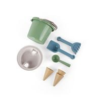 Produktbild: Sandspielzeug Sandspiel-Set Thorbjorn 8-teilig gr&uuml;n