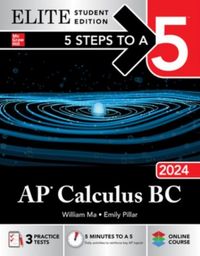 Produktbild: Pillar, E: 5 Steps to a 5: AP Calculus BC 2024 Elite Student